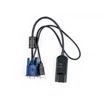 Vertiv Avocent MPUIQ-VMCHS Kabel-Schnittstellen-/Gender-Changer VGA (D-Sub) USB 2.0 Schwarz, Blau