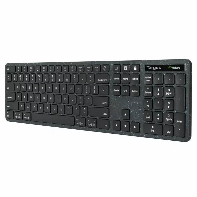 Targus EcoSmart AKB874UK Tastatur Universal USB QWERTY UK-Englisch Schwarz