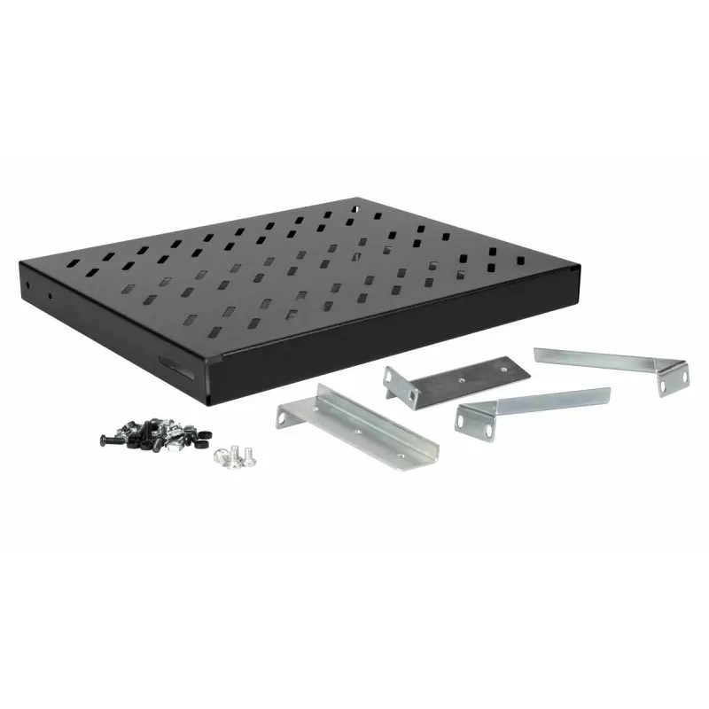 Rack shelf Equip Variable Shelf 19' 1U 350MM Schwarz