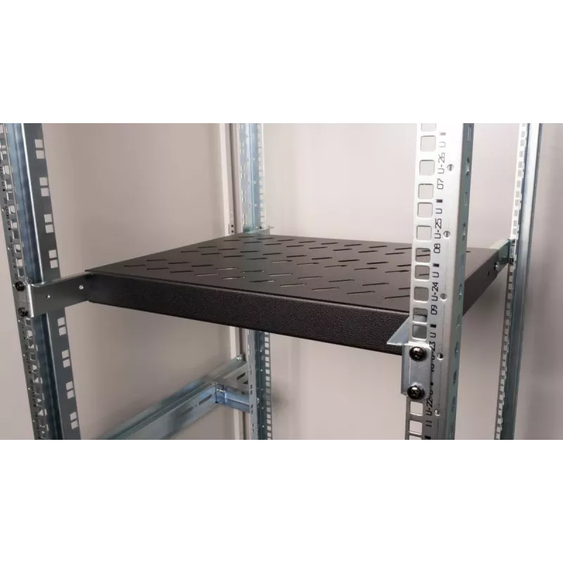 Rack shelf Equip Variable Shelf 19' 1U 350MM Schwarz