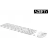 HP 650 Wireless Tastatur and Maus Combo Full-size Membrane White