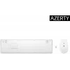 HP 650 Wireless Tastatur and Maus Combo Full-size Membrane White