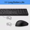 HP 650 Wireless Tastatur and Maus Combo Full-size Membrane White