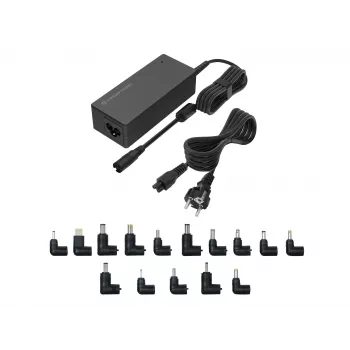 Conceptronic OZUL08B15 90W Universal-Laptop-Ladegerät, 15 Ladespitzen inkl.