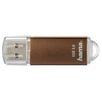 Hama FlashPen Laeta USB-Stick 16 GB, USB 3.0, Braun