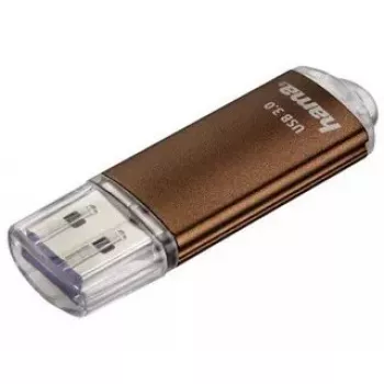 Hama FlashPen Laeta USB-Stick 64 GB, USB 3.0, Braun
