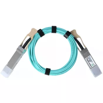 Glasfaserkabel BlueOptics B4QY-BO QSFP56 zu QSFP56 10 m orange