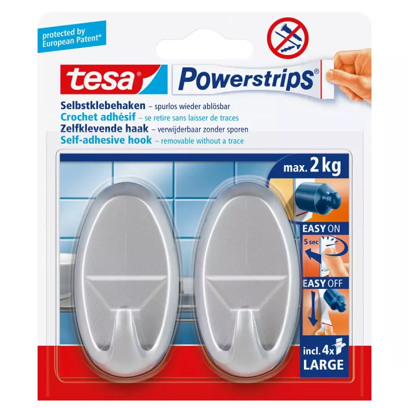 Handtuchhaken TESA Large Oval