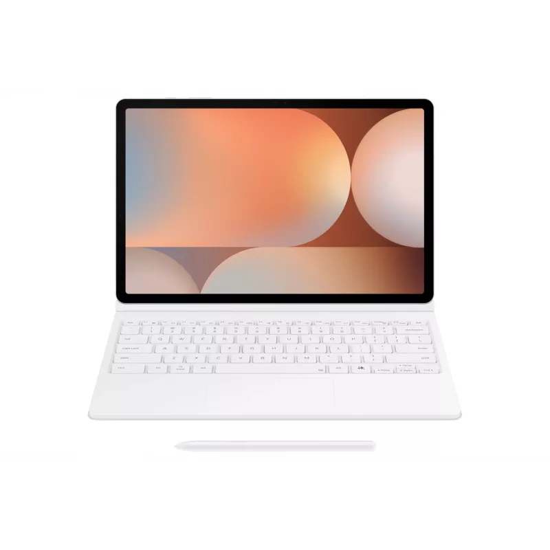 Flip-Hülle Samsung EF-DX825 für Galaxy Tab S10+ S9+ S9 FE 12,4 Zoll Weiß
