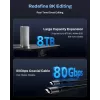 TerraMaster D1 SSD Pro SSD-Gehäuse Aluminium M.2