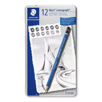 Bleistift-Set Staedtler Mars Lumograph 100 12 Stück