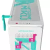 PC-Gehäuse ASUS A23 Hatsune Miku Edition — micro-ATX / Mini-ITX, unterstützt 120/140-mm-Lüfter, 2,5-Zoll- und 3,5-Zoll-Laufwerke, türkis/weiß