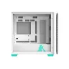 PC-Gehäuse ASUS A23 Hatsune Miku Edition — micro-ATX / Mini-ITX, unterstützt 120/140-mm-Lüfter, 2,5-Zoll- und 3,5-Zoll-Laufwerke, türkis/weiß