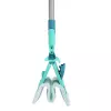 Bodenreinigungsset Leifheit PowerClean M 1055510 mit Mikrofasertuch und verstellbarem Stiel