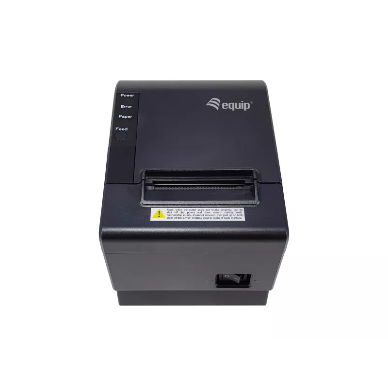 Equip 58mm Thermobondrucker für Kassenbons mit automatischem Abschneider, USB/Ethernet/Kassenschubladenanschluss