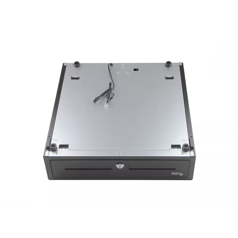 Equip Kassenschublade für Point-of-Sale-Systeme, 4 Geldschein-/8 Münzfächer, herausnehmbare Münzschalen, RJ11-Anschluss