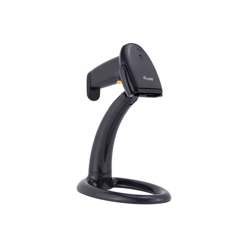 Hand-Barcode-Scanner Equip USB 1D mit Ständer LED Kabelgebunden 1,8m
