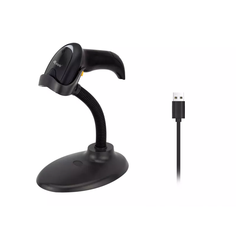 Equip USB 2D Barcode Scanner, mit Ständer