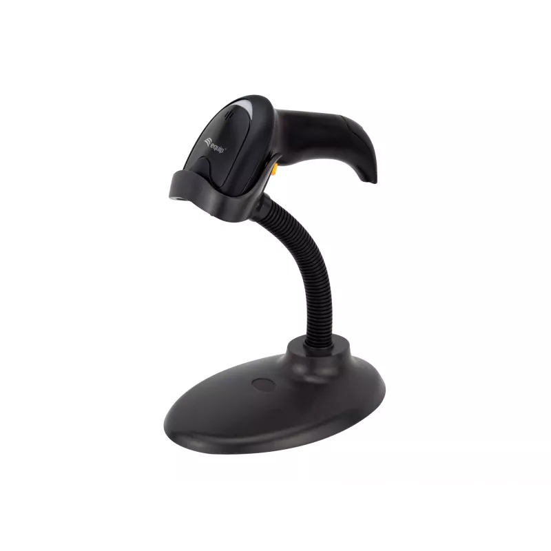 Handheld-Barcodescanner Equip 1D Laser USB kabelgebunden Schwarz ABS