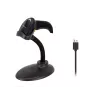 Handheld-Barcodescanner Equip 1D Laser USB kabelgebunden Schwarz ABS