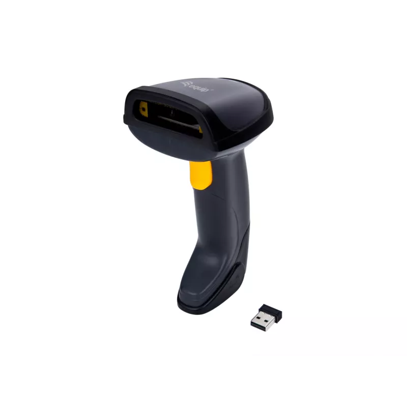 Equip Wireless 1D Laser Barcode Scanner, mit Ständer