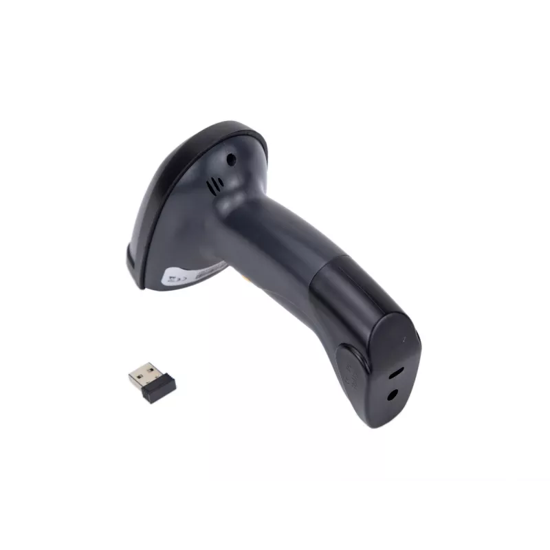 Handheld-Barcode-Lesegerät Equip kabelloser 2D-Barcodescanner mit Ständer