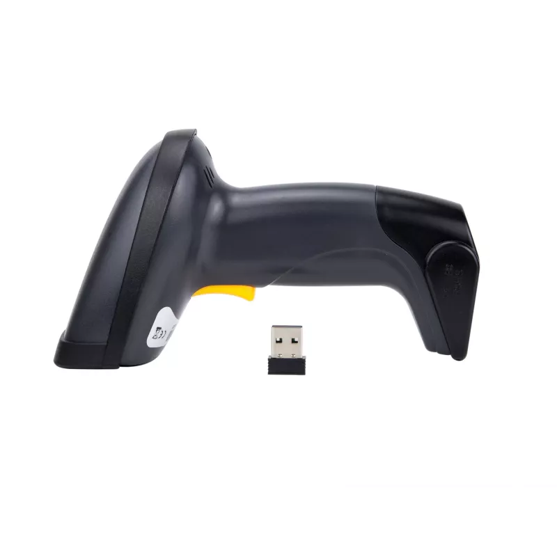 Handheld-Barcode-Lesegerät Equip kabelloser 2D-Barcodescanner mit Ständer