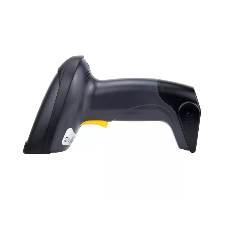 Equip Drahtloser 1D-Laser-Barcodescanner, große Reichweite, mit Ständer