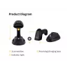 Equip Drahtloser 1D-Laser-Barcodescanner, große Reichweite, mit Ständer