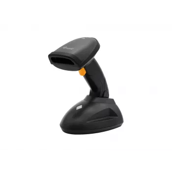 Equip kabelloser Handheld-2D-Barcodescanner mit großer Reichweite und Ständer
