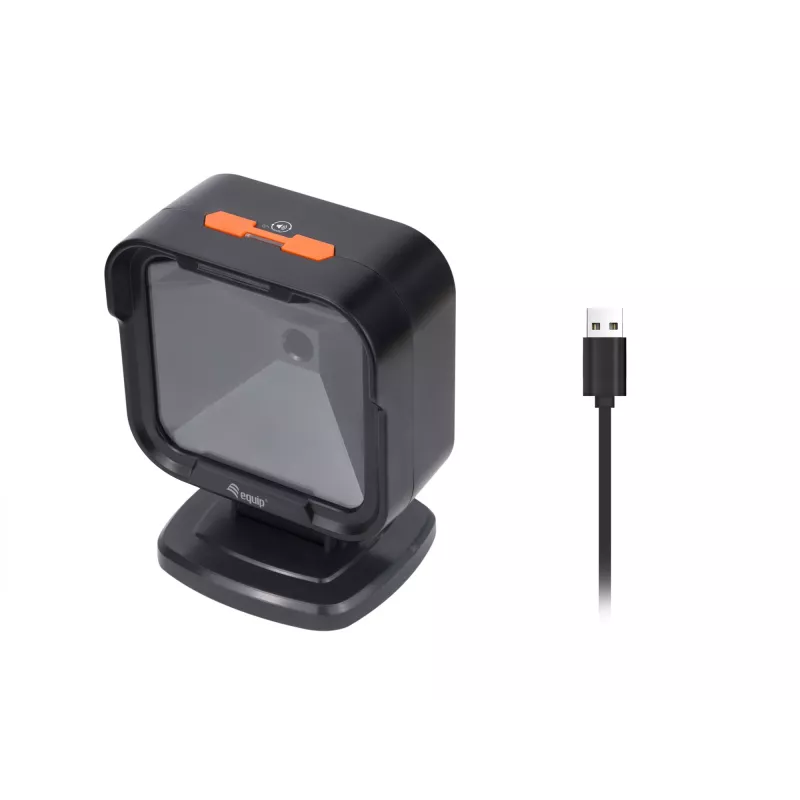 Equip USB 2D omnidirektionaler Desktop-Scanner 1MP, fester Barcode-Leser