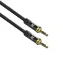 ACT 3 Meter hochwertiges Stereo-Audioverbindungskabel 3,5 mm Klinke Stecker - Stecker