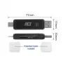 Kartenleser ACT USB-C/USB-A 3.0 Schwarz
