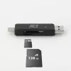 Kartenleser ACT USB-C/USB-A 3.0 Schwarz