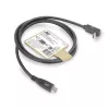 ACT USB 3.0 10Gbps 60W USB Type-C (gerade) auf USB Type-C (aufwärts/abwärts abgewinkelt) Kabel, 1 Meter