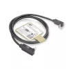 ACT USB 3.0 10Gbps 60W USB Type-C (nach oben/unten abgewinkelt) auf USB Type-C (nach oben/unten abgewinkelt) Kabel, 1 Meter