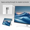 ACT USB 3.0 10Gbps 60W USB Type-C (links/rechts abgewinkelt) zu USB Type-C (auf/ab abgewinkelt) Kabel, 2 Meter