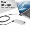 ACT USB 3.0 10Gbps 60W USB Type-C® (links/rechts gewinkelt) auf USB Type-C® (links/rechts gewinkelt) Kabel, 2 Meter