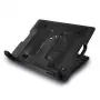 ACT Laptop-Ständer, mit Lüfter, 5-fach höhenverstellbar, 2-Port-Hub