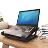 ACT Laptop-Ständer, mit Lüfter, 5-fach höhenverstellbar, 2-Port-Hub