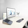 Laptop-Ständer ACT AC8115 Aluminium Grau 190x260x90 mm