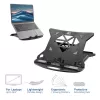 Laptopständer ACT AC8150 Faltbar 7 einstellbare Höhen Schwarz