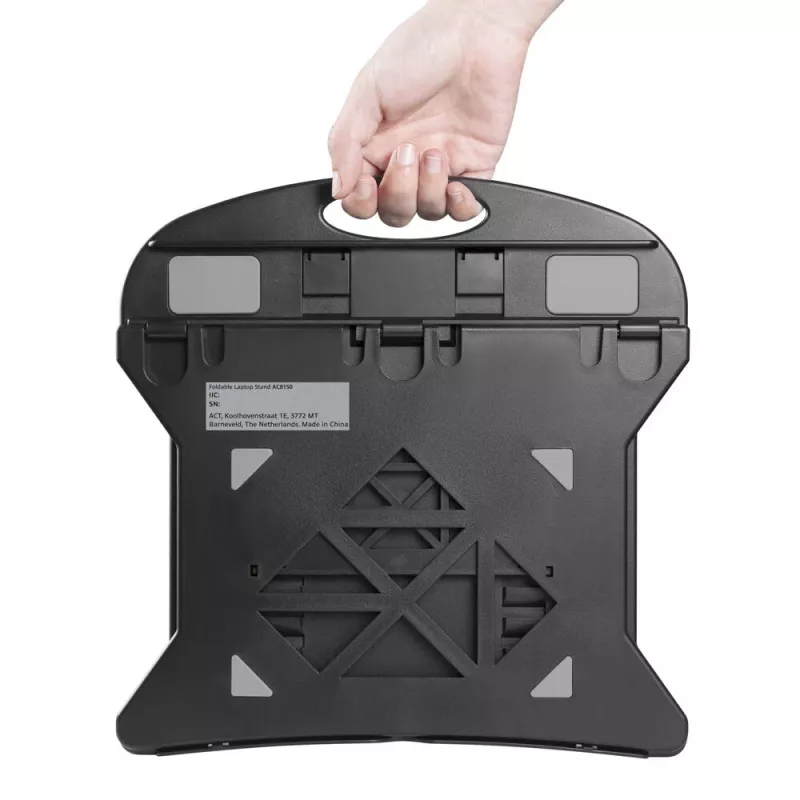 Laptopständer ACT AC8150 Faltbar 7 einstellbare Höhen Schwarz