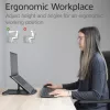 Laptopständer ACT AC8150 Faltbar 7 einstellbare Höhen Schwarz