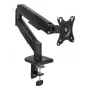 Monitorarm ACT für 35-Zoll-Bildschirme, Gasfeder, Einzelmonitor, Klemme/Tischdurchführung, bis 9 kg, VESA 75x75–100x100, Neigung ±45°, Schwarz