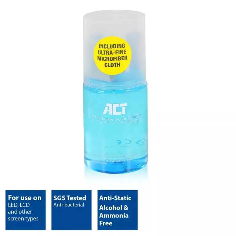 Equipment-Reinigungsspray ACT 200ml für LCD LED Plasma Bildschirme