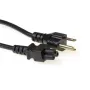 Stromkabel ACT Powercord USA-Stecker - C5 schwarz 1,8 m