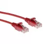 ACT Red 3 Meter LSZH U/UTP CAT6 Datacenter Slimline Patchkabel snagless mit RJ45-Steckern