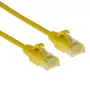 ACT Gelb 1 Meter LSZH U/UTP CAT6 Datacenter-Slimline-Patchkabel Nasenfern mit RJ45-Steckern