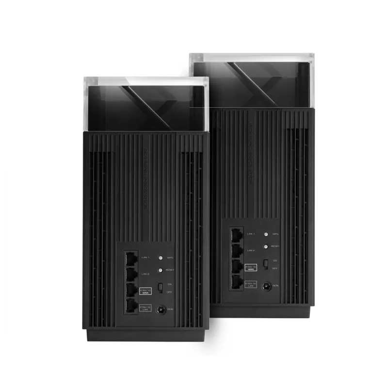 ASUS ZenWiFi Pro XT12(2-PK) Tri-Band (2,4 GHz / 5 GHz / 5 GHz) Wi-Fi 6 (802.11ax) Schwarz 4 Intern